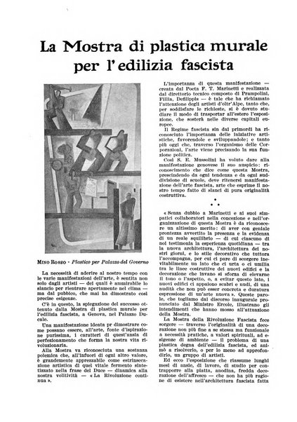 Costruire rivista mensile fascista