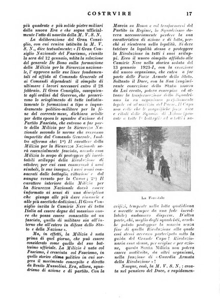 Costruire rivista mensile fascista