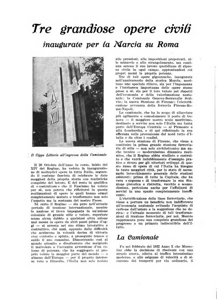 Costruire rivista mensile fascista