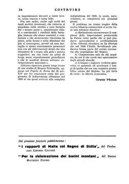 Costruire rivista mensile fascista