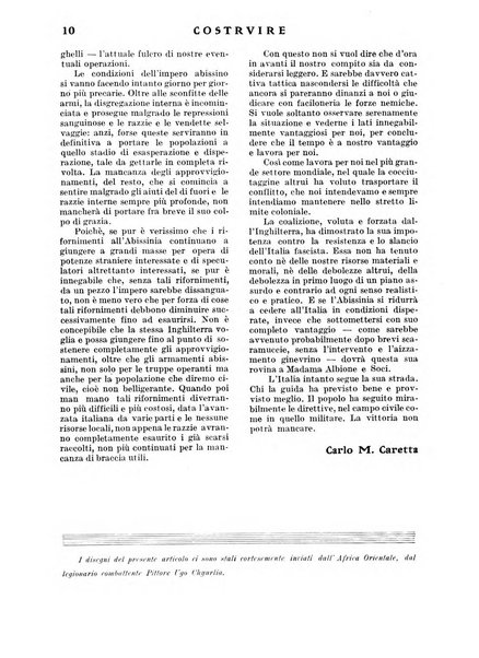 Costruire rivista mensile fascista