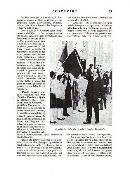 Costruire rivista mensile fascista