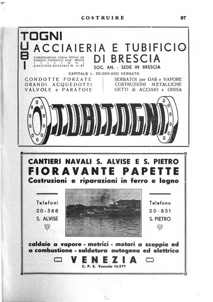 Costruire rivista mensile fascista