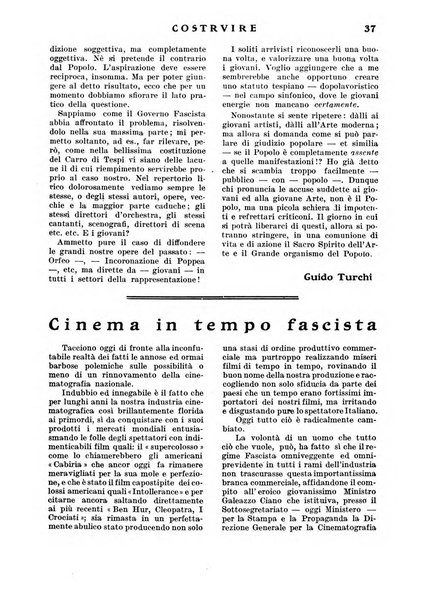 Costruire rivista mensile fascista