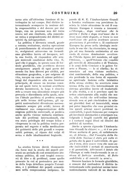 Costruire rivista mensile fascista