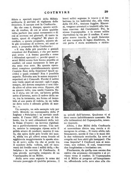 Costruire rivista mensile fascista