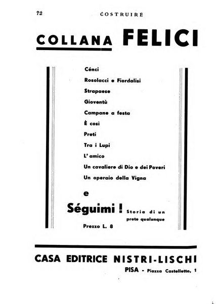 Costruire rivista mensile fascista