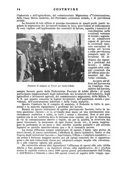 Costruire rivista mensile fascista