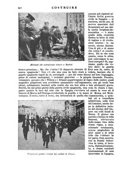 Costruire rivista mensile fascista