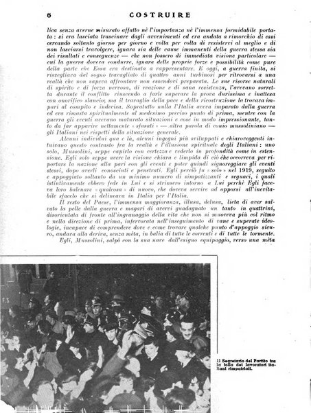 Costruire rivista mensile fascista