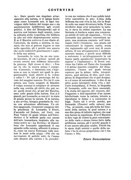 Costruire rivista mensile fascista