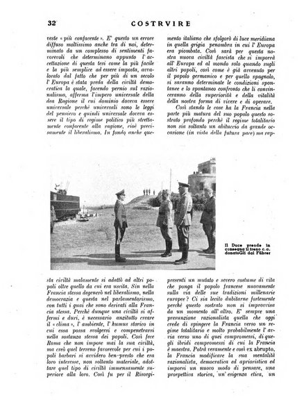 Costruire rivista mensile fascista