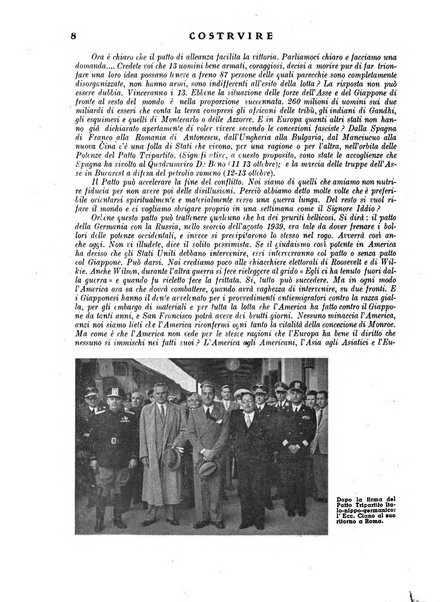 Costruire rivista mensile fascista