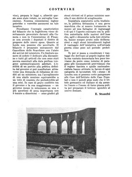 Costruire rivista mensile fascista