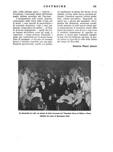 Costruire rivista mensile fascista