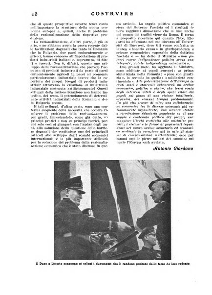 Costruire rivista mensile fascista