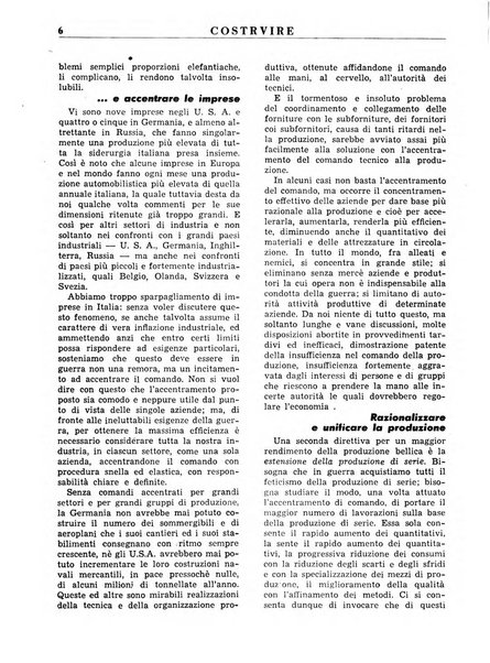 Costruire rivista mensile fascista