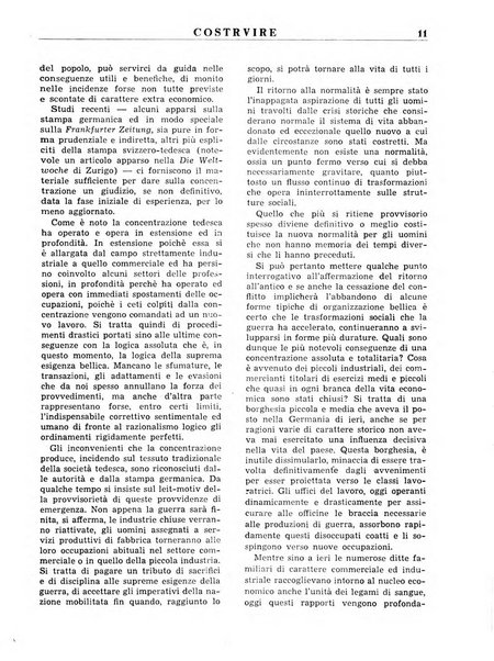 Costruire rivista mensile fascista