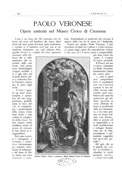 Cremona rivista mensile illustrata della Citta e Provincia