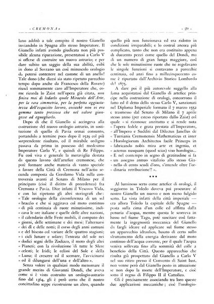 Cremona rivista mensile illustrata della Citta e Provincia