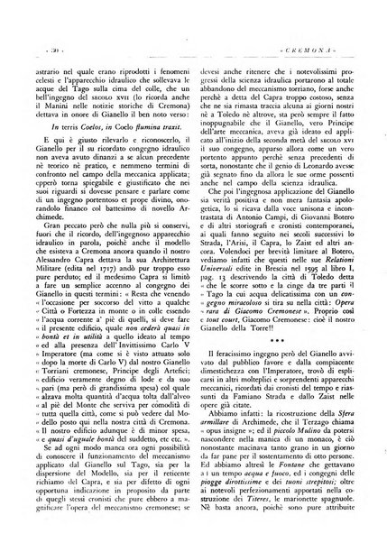 Cremona rivista mensile illustrata della Citta e Provincia