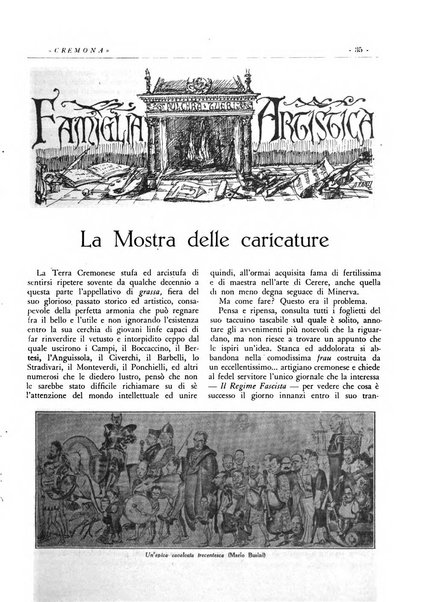 Cremona rivista mensile illustrata della Citta e Provincia