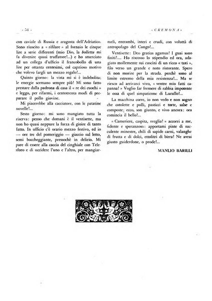 Cremona rivista mensile illustrata della Citta e Provincia