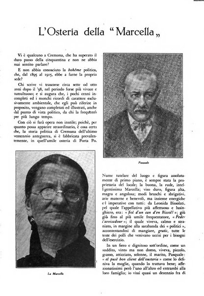 Cremona rivista mensile illustrata della Citta e Provincia