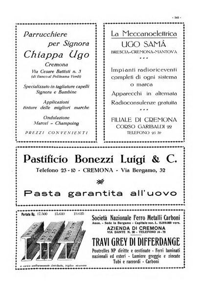 Cremona rivista mensile illustrata della Citta e Provincia