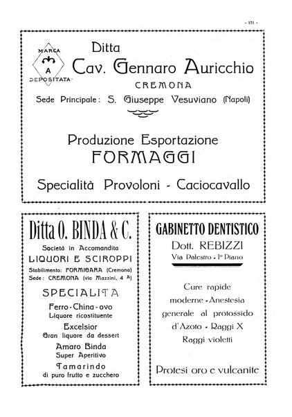 Cremona rivista mensile illustrata della Citta e Provincia