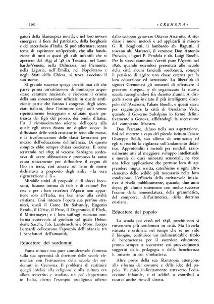 Cremona rivista mensile illustrata della Citta e Provincia