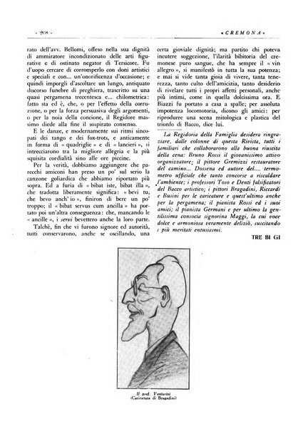 Cremona rivista mensile illustrata della Citta e Provincia