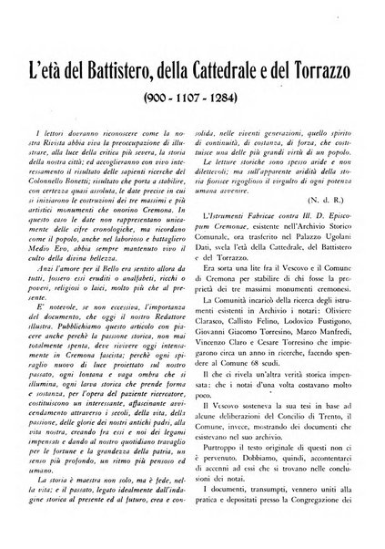 Cremona rivista mensile illustrata della Citta e Provincia