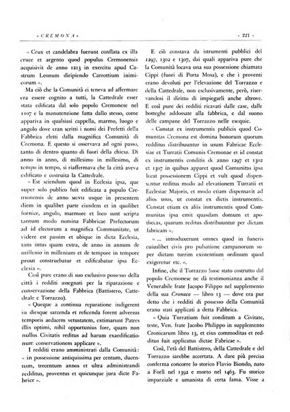 Cremona rivista mensile illustrata della Citta e Provincia