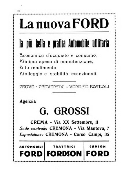 Cremona rivista mensile illustrata della Citta e Provincia