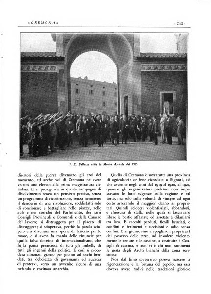 Cremona rivista mensile illustrata della Citta e Provincia