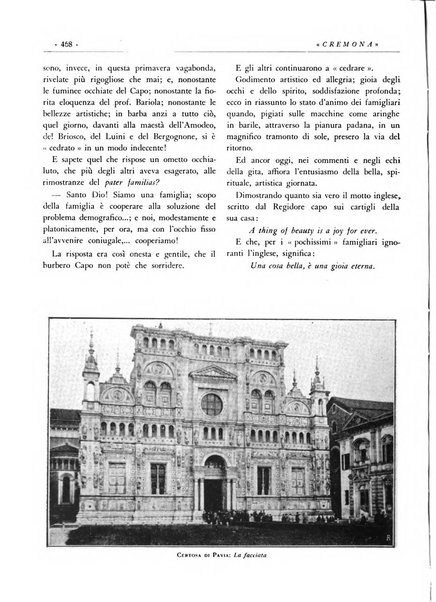 Cremona rivista mensile illustrata della Citta e Provincia