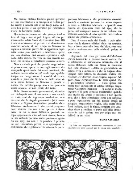 Cremona rivista mensile illustrata della Citta e Provincia