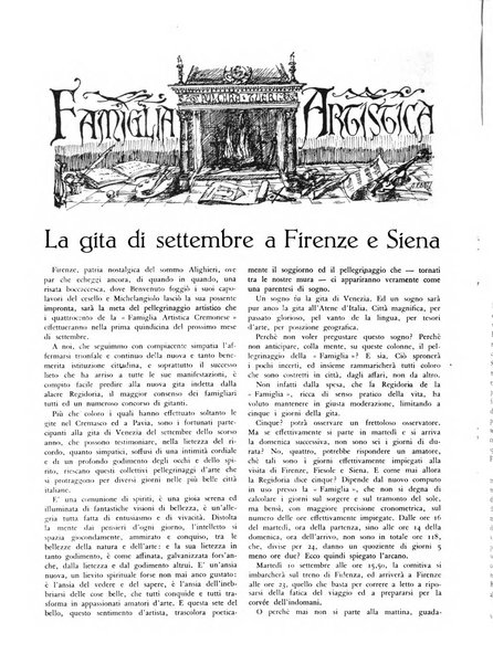 Cremona rivista mensile illustrata della Citta e Provincia