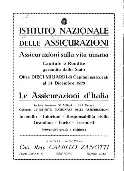 Cremona rivista mensile illustrata della Citta e Provincia