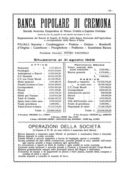 Cremona rivista mensile illustrata della Citta e Provincia