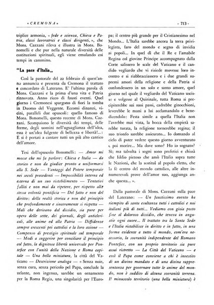 Cremona rivista mensile illustrata della Citta e Provincia