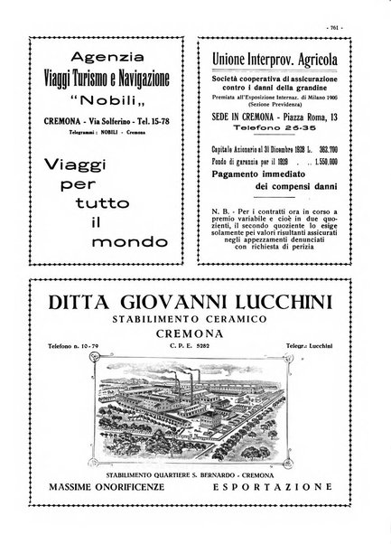 Cremona rivista mensile illustrata della Citta e Provincia