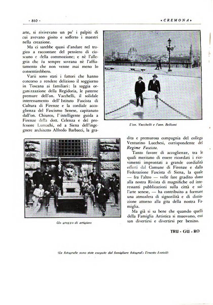 Cremona rivista mensile illustrata della Citta e Provincia