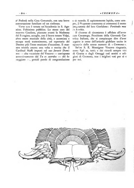 Cremona rivista mensile illustrata della Citta e Provincia