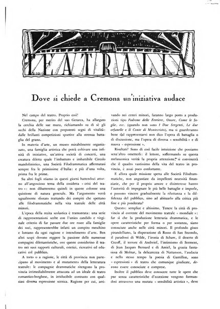 Cremona rivista mensile illustrata della Citta e Provincia