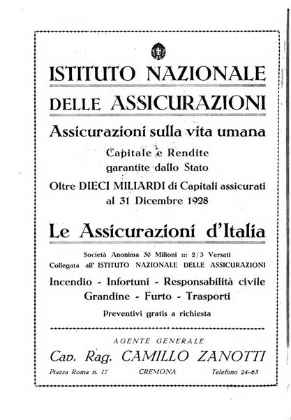 Cremona rivista mensile illustrata della Citta e Provincia