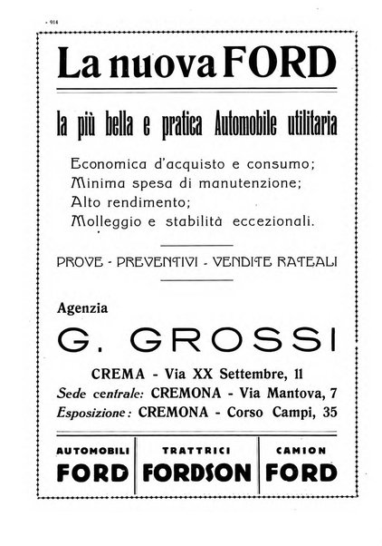 Cremona rivista mensile illustrata della Citta e Provincia