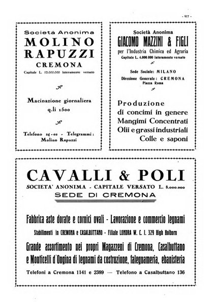 Cremona rivista mensile illustrata della Citta e Provincia