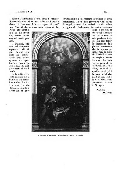 Cremona rivista mensile illustrata della Citta e Provincia